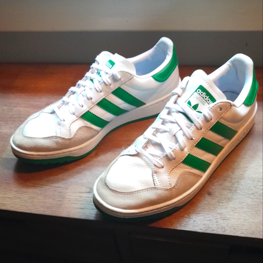 Vintage Adidas Team Court Trainers•Men's Size 10.5•Excellent Condition